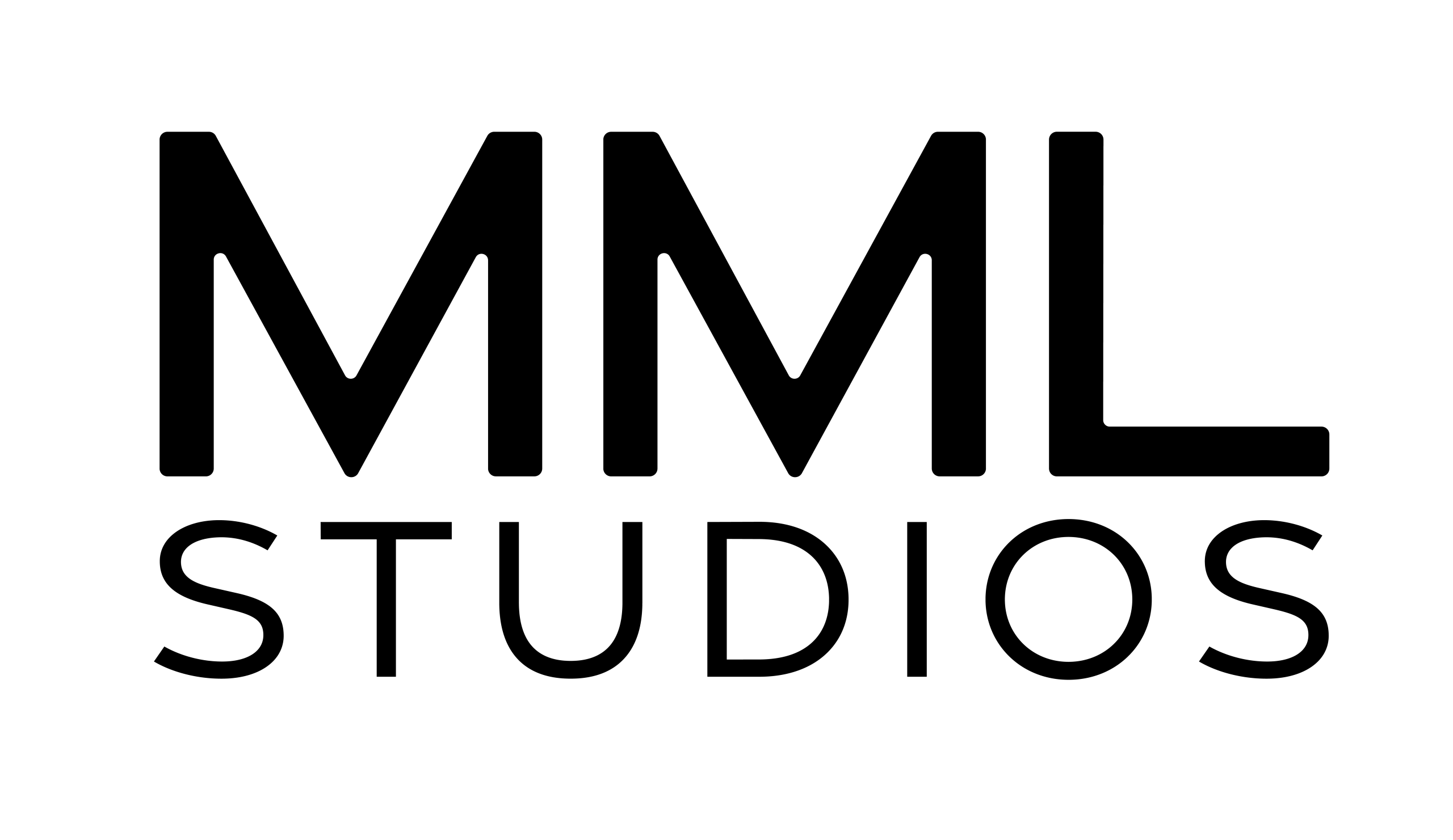 MML Studios Full Logo in black