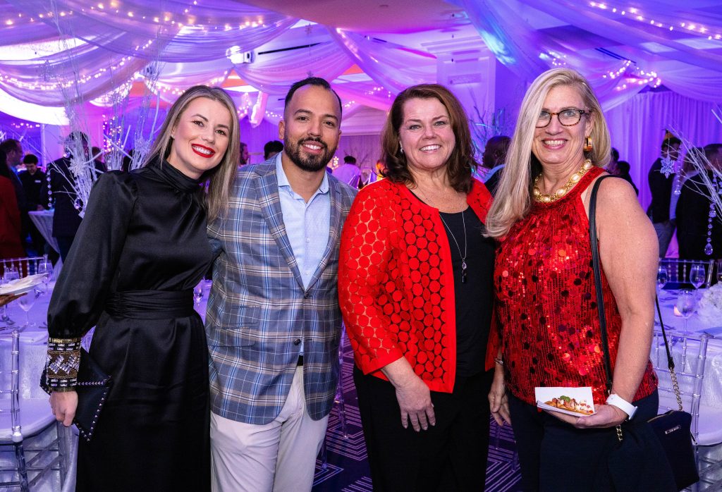 Group photo at an event at Admirals Cove Country Club in Palm Beach Country Florida